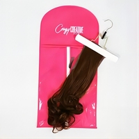 Cintres pour cheveux humains Inspring Cintre pour extensions de perruques avec crochet doré