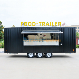 Remolque de Comida Rápida Móvil para Venta de Cócteles, Cerveza, Jugos, Smoothies, Kebab, Totalmente Equipado, Camión de Helados y Café - Product Image 2