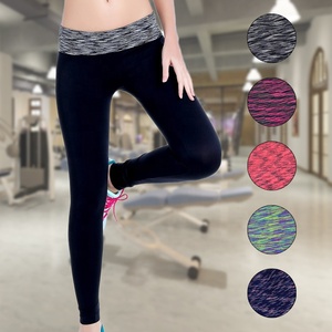 Venta al por mayor de compresión de gran tamaño Delgado Stretch Fitness Medias <span class=keywords><strong>Correr</strong></span> Deportes Pantalones de cintura alta sin costuras Leggings de yoga <span class=keywords><strong>para</strong></span> las mujeres - Product Image 1