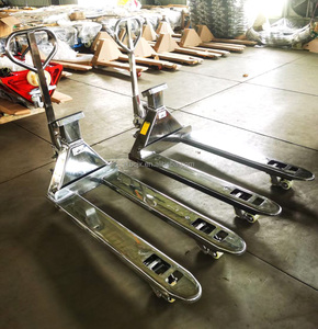 Iso ce יד שנייה <span class=keywords><strong>2</strong></span> טון 3000 ק "ג חומר נירוסטה יד הידראולי מזרן משאיות פו גלגלים מלגזות - Product Image 5