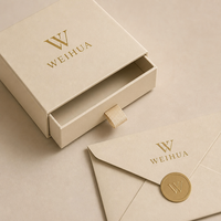 Ensemble d'emballage cadeau de luxe en carton personnalisé pour bijoux, avec sac en papier, autocollant, ruban et étiquette volante pour boutique de vêtements