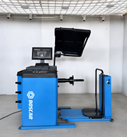Équilibreuse de pneus de camion Boscar HG-530 à prix d'usine avec levage de roue, précision 1g, 110V/220V/380V, poids de roue max. 150kg