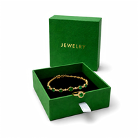 Boîte à bijoux coulissante en papier rigide de luxe avec logo personnalisé en gros pour emballages cadeaux de boucles d'oreilles et de colliers