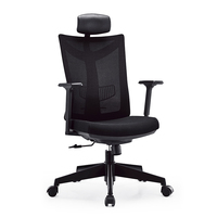 Ensemble de bureau et chaise ergonomiques modernes, réglables en hauteur, en acier inoxydable, pour le bureau à domicile