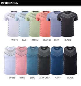 Men Dry Gym Fit Running Workout Manufacturers Custom Sport Wear Clothes T Shirt Casual Compression Men'S T-Shirts - Product Image 4