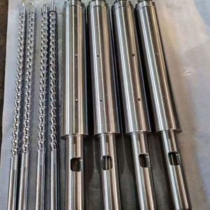 Barillet à vis simple pour extrusion de feuilles ABS PS, usinage CNC haute précision, ajustement parfait - Product Image 5