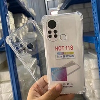 Coque Cear 1.5MM pour Infinix Note 11 Pro Four Corners Épaissie 1.5 Tpu Coque de téléphone transparente pour One Plus Nord N20 5g Op A96 5G