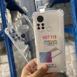 Custodia da 1.5MM per Infinix Note 11 Pro quattro angoli 1.5 ispessita Tpu trasparente custodia per telefono per uno più Nord N20 5g Op <span class=keywords><strong>A96</strong></span> 5G - Product Image 2