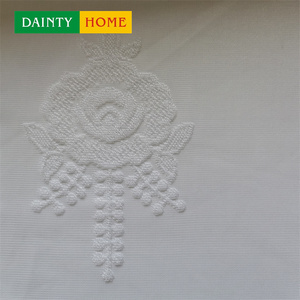 Cortina transparente de tela y materiales para cortinas, cortina de poliéster, tela transparente <span class=keywords><strong>por</strong></span> <span class=keywords><strong>metro</strong></span>, rollo para sala de estar - Product Image 1