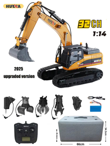 Nouvelle Excavatrice RC <span class=keywords><strong>Huina</strong></span> 1580 Améliorée, Modèle <span class=keywords><strong>Huina</strong></span> <span class=keywords><strong>580</strong></span>, Échelle 1:14, 23 Canaux, Entièrement en Métal – Produit Phare 2026 - Product Image 6