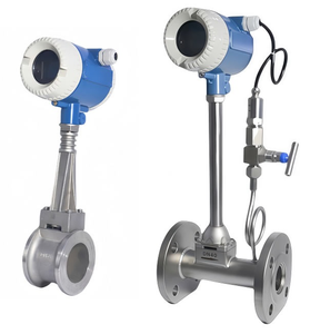 低価格350 Deg。C蒸気流量計温度および圧力補償付きLUGB補償型渦流量計 - Product Image 1