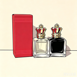 Perfume para Hombre <span class=keywords><strong>EDP</strong></span> 100ml, Aroma Amaderado y Especiado de Larga Duración, Botella Oscura con Tapa de Corona y Placa Dorada, Caja de Regalo, Premium, Venta al Por Mayor - Product Image 1