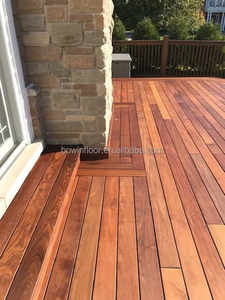 パイプウッドデッキ屋外無垢材デッキ耐震性防水 - Product Image 4