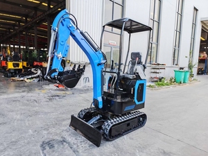 Miniexcavadora de cadenas marca YHMG W10 de 1 tonelada, maquinaria de construcción para uso doméstico, agrícola y de jardinería, en stock para la venta. - Product Image 5