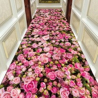 Tapis et moquettes d'entrée personnalisés imprimés 0126, style européen, pour allées, couloirs et escaliers, grande surface