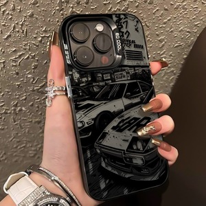 <span class=keywords><strong>Coque</strong></span> de téléphone en TPU et PC avec impression <span class=keywords><strong>Anime</strong></span> Cool Run Car, plaquée argent, compatible avec <span class=keywords><strong>iPhone</strong></span> 17 16 <span class=keywords><strong>Pro</strong></span> Max 15 <span class=keywords><strong>Pro</strong></span> Max 14 13 12 <span class=keywords><strong>11</strong></span> - Product Image 3