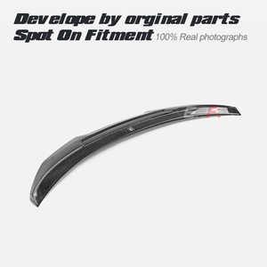 สปอยเลอร์หลังคาร์บอนไฟเบอร์แบบแห้ง PSM Type RS สำหรับ BMW M3 G80 Sedan - Product Image 4