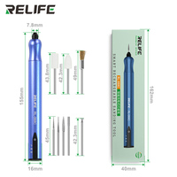 RELIFE RL-068C stylo de meulage électrique portable outil de gravure intelligent pour téléphone portable CPU IC outil électrique de suppression de la rouille PCB