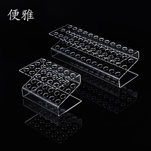 Expositor de acrílico transparente para lápices de cejas, soporte para bolígrafos y plumas estilográficas, mostrador, accesorio. - Product Image 4