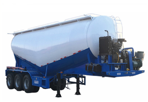 Remolque Cisterna para Cemento de 3 Ejes y 40cbm, Precio Económico de Fábrica China, Camión Cisterna para Transporte de Cemento en Polvo - Product Image 3