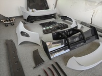 Kit carrosserie en fibre de carbone amélioré pour Porsche 911 992 GT3RS, pare-chocs avant, pare-chocs arrière, aileron, diffuseur arrière, ailes latérales