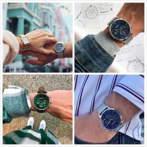 Reloj de Fábrica OEM con Correa de Acero, Resistente al Agua, de Acero Inoxidable, Clásico, de Lujo, Cronógrafo, de Cuarzo, para Hombre - Product Image 5