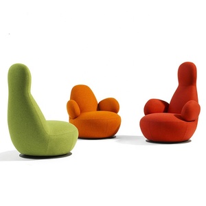 Hiện đại Ghế phòng chờ ghế sofa phòng chờ Ghế salon cao trở lại và thấp trở lại ghế chờ đợi với chức năng xoay - Product Image 1