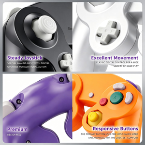 Manette filaire pour Nintendo Switch NGC GC Joystick pour Gamecube Contrôleur Wiiu Wii Vibration pour Port PC USB - Product Image 2