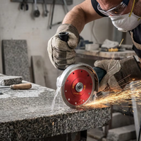 Disque de découpe diamanté pour quartz, à bord turbo, qualité supérieure, séchage rapide, utilisation humide