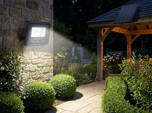 Lámpara Solar de Seguridad para Exteriores ORG-<span class=keywords><strong>JD</strong></span>, IP65 Impermeable, 72 SMD5730 LED, Panel Monocromático, Control Remoto, para Jardín - Product Image 2