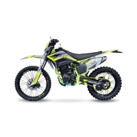 Moto tout-terrain CQR CB350 350cc, moto de cross, moto de course enduro haute vitesse avec roue avant de 21 pouces pour adultes