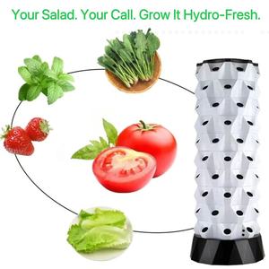 Système hydroponique aéroponique à 10 niveaux, 80 trous, 30L - Équipement de culture hydroponique pour légumes - Product Image 2