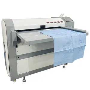 electric A0 A1 A2 drawing folder Leaflet paper manual map folding machine