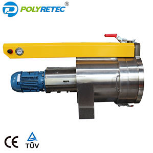 פסולת p פה גלולה ביצוע צמח hdpe ldpe סרט agglomeration מחזור ייצור ceptleizing קומפקטי קו הייצור - Product Image 6