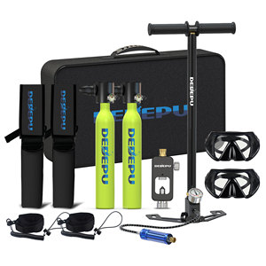 2025 DEDEPU Top Vente Usine Vente en Gros <span class=keywords><strong>Mini</strong></span> Bouteille <span class=keywords><strong>de</strong></span> <span class=keywords><strong>Plongée</strong></span> Portable 0.5L pour la <span class=keywords><strong>Plongée</strong></span> Sous-Marine - Product Image 1