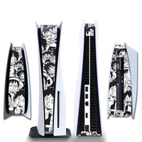 Fabricants d'origine Accessoires de jeu Nouveau beaucoup de décalcomanies en vinyle moyen Autocollant de peau centrale pour Playstation 5 PS5 Consol