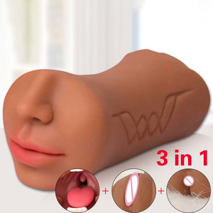 Masturbatore Maschile Premium con Funzione di Aspirazione, Design Realistico per Uso Anale e Orale - Product Image 1