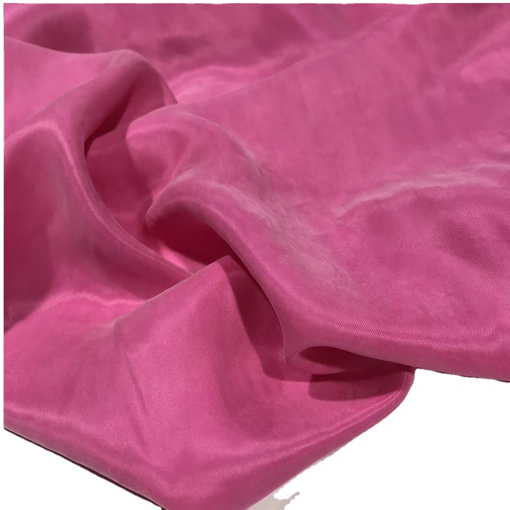 Viscose Rayon Fabric 58% Cupro 42% Visocse Twill Fabric Viscose Cupro