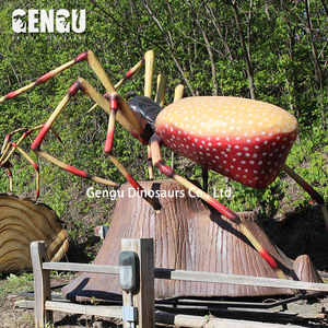 Gengu khủng long <span class=keywords><strong>3D</strong></span> khổng lồ thép nhện khổng lồ Tarantula mô hình mô phỏng cao để sử dụng trong nhà/ngoài trời - Product Image 4