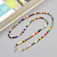 Bracelet de lunettes de soleil, porte-lunettes, perles, cordons de lunettes, chaînes de verre de lecture
