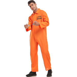 <span class=keywords><strong>Disfraz</strong></span> <span class=keywords><strong>de</strong></span> Prisionero Naranja para <span class=keywords><strong>Hombre</strong></span> Adulto <span class=keywords><strong>de</strong></span> Halloween, Traje <span class=keywords><strong>de</strong></span> Prisión <span class=keywords><strong>de</strong></span> Una Pieza, Uniforme <span class=keywords><strong>de</strong></span> Recluso - Product Image 3