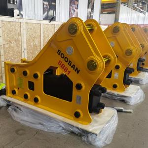 Nuevo Martillo Hidráulico SB81 Tipo Lateral para Excavadoras Pesadas 18-26, Motor con 1 Año de Garantía, Demolición - Product Image 1