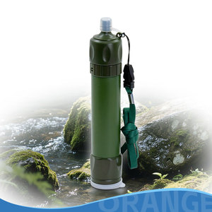 Paille filtrante à eau UF, design en fibre de carbone portable, pour le <span class=keywords><strong>camping</strong></span>, la randonnée, <span class=keywords><strong>kit</strong></span> de survie d'urgence - Product Image 1