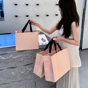 Custom Logo Luxury Eco-Friendly Aseptic Gift <b>Paper</b> Bags Cotton Rope Handle Recyclable <b>Biodegradable</b> for Small Business Clothing - Product Image 4