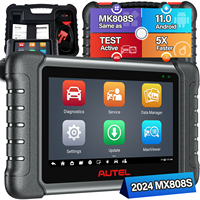 Autel MaxiCheck MX808S MX808 vehículo profesional TPMS Sensor Auto batería probador coche Universal OBD2 escáner herramientas de diagnóstico