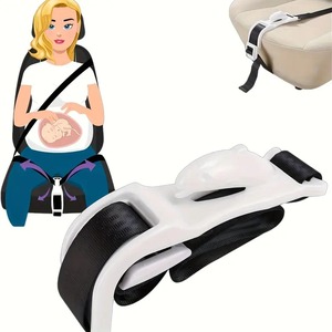 Ceinture de sécurité Dolphin pour femmes enceintes, protection anti-pincement, soutien abdominal réglable, confort et sécurité au volant - Product Image 3