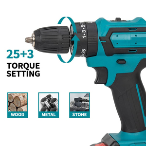 Cordless 18V Electric Impact <strong>Drill</strong> &amp; Hammer <strong>Drill</strong> Set with <strong>Mini</strong> <strong>Drill</strong> for Li-ion Battery Packs OEM - Product Image 5