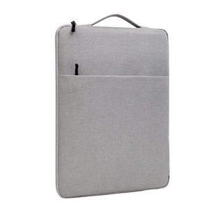 Korean Simple <b>15</b>" <b>Inch</b> Durable Lightweight Nylon <b>Sleeve</b> Case with Large Capacity Portable Shoulder Waterproof <b>Laptop</b> Bag - Product Image 4