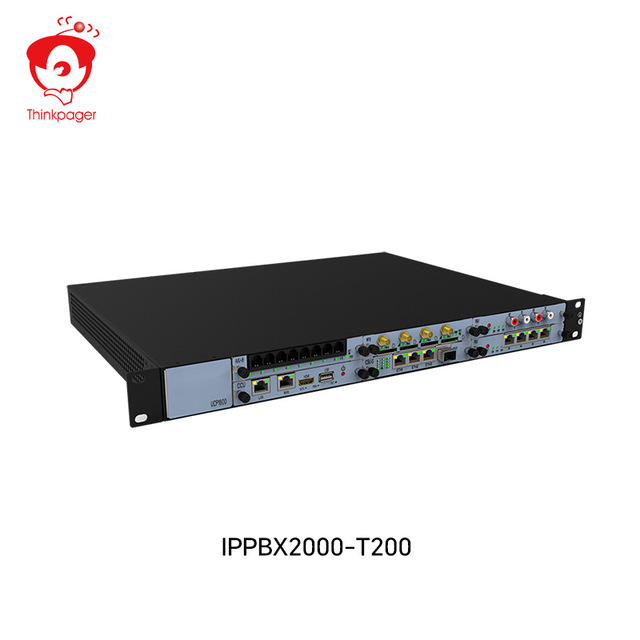 Network Program-Controlled Switch Voice Switch Trunk Gateway Protocol Converter IPPBX2000-T200 China