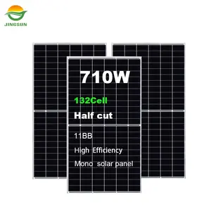 Groothandel Goedkope Paneel Solar Costos In Voorraad Beste Prijs 700W 710W 1000W Hoge Efficiëntie Mono Zonnepaneel